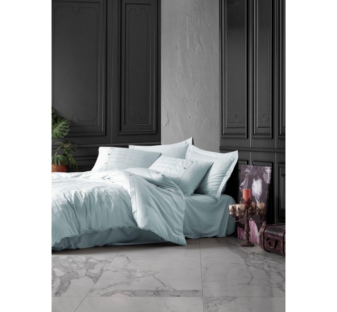 Постільна білизна Arya Saheser Жаккард 200x220 Perla М'ята