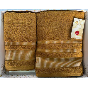 Набор Полотенец Arya Жаккард 50x90-70x140 Hera