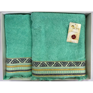 Набор Полотенец Arya Жаккард 50x90-70x140 Firuze