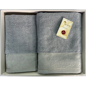 Набор Полотенец Arya Жаккард 50x90-70x140 Sena