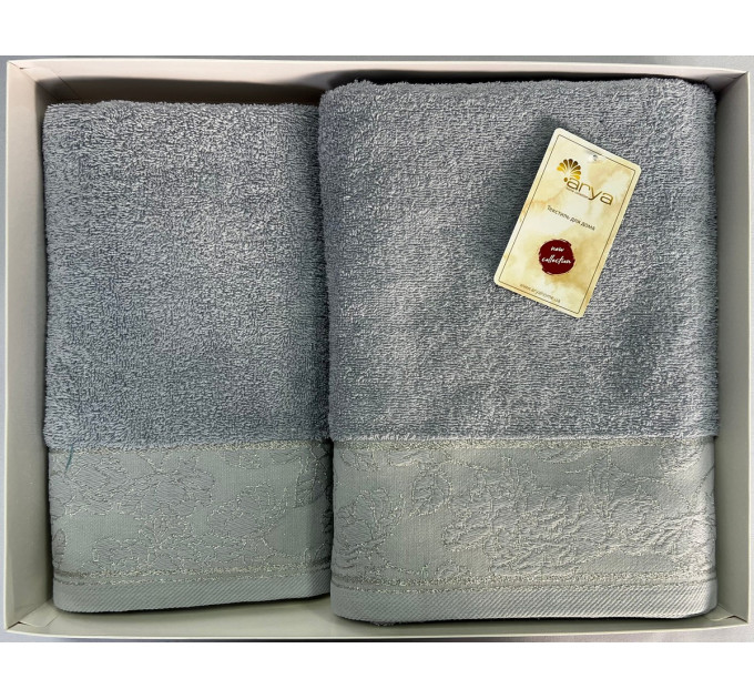 Набор Полотенец Arya Жаккард 50x90-70x140 Sena