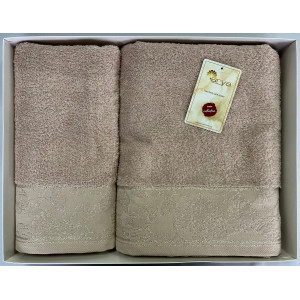 Набор Полотенец Arya Жаккард 50x90-70x140 Sena