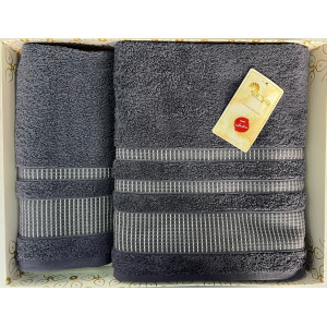 Набор Полотенец Arya Жаккард 50x90-70x140 Hera