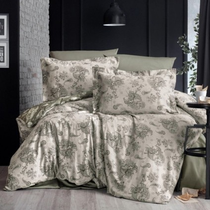 Постільна Білизна Arya Vogue Органик Жаккард 200x220 Tama