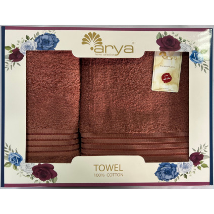 Набор Полотенец Arya Жаккард 50x90-70x140 Dophne