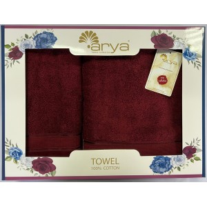 Набор Полотенец Arya Жаккард 50x90-70x140 Elena