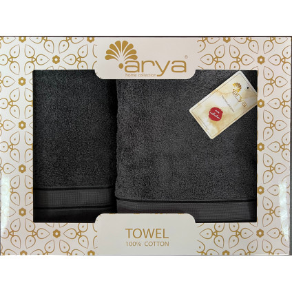 Набор Полотенец Arya Жаккард 50x90-70x140 Elena