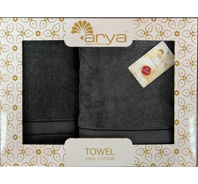 Набор Полотенец Arya Жаккард 50x90-70x140 Elena