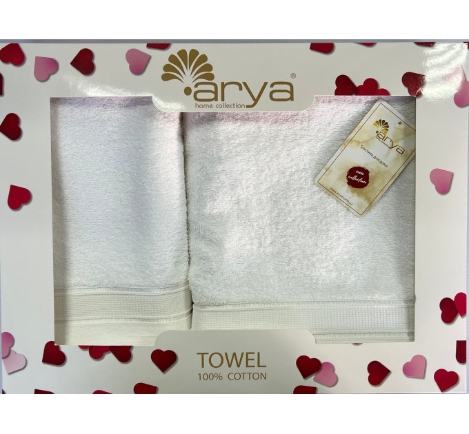 Набор Полотенец Arya Жаккард 50x90-70x140 Elena
