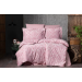 Постільна Білизна Arya Vogue Органик Жаккард 350TC 200x220 Paris Фуксія