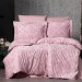 Постільна Білизна Arya Vogue Органик Жаккард 350TC 200x220 Paris Фуксія