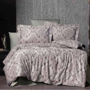 Постільна Білизна Arya Vogue Органик Жаккард 350TC 200x220 Paris