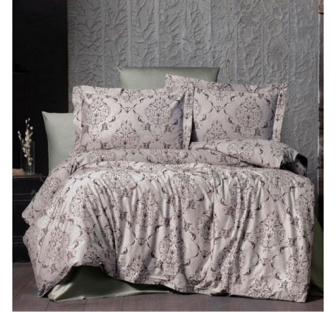 Постільна Білизна Arya Vogue Органик Жаккард 350TC 200x220 Paris
