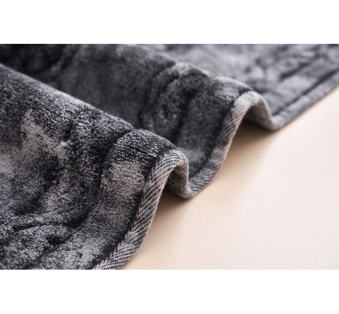 Килимок Arya 70x120 1 Пр. Damaks Антрацит - Сірий