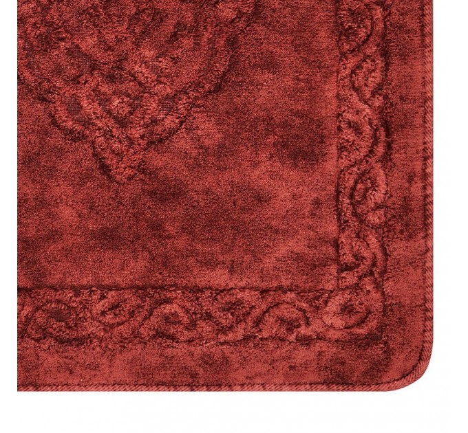 Килимок Arya 60x100 - 60x50 2 Пр. Damaks  Бордовий