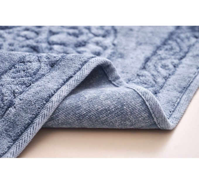 Килимок Arya 60x100 - 60x50 2 Пр. Damaks  Блакитний