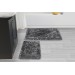 Килимок Arya 60x100 - 60x50 2 Пр. Damaks Антрацит - Сірий
