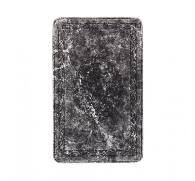 Килимок Arya 60x100 - 60x50 2 Пр. Damaks Антрацит - Сірий