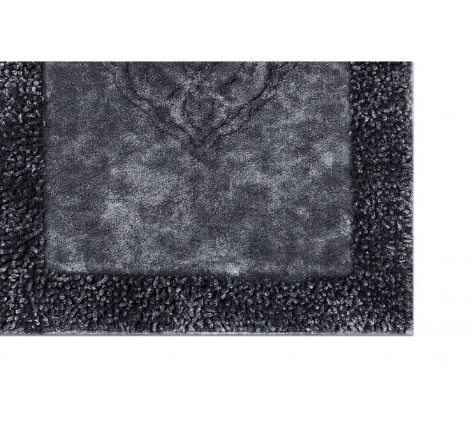 Килимок Arya 60x100 - 60x50 2 Пр. Tiffany  Антрацит - Сірий