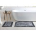 Килимок Arya 60x100 - 60x50 2 Пр. Tiffany  Антрацит - Сірий
