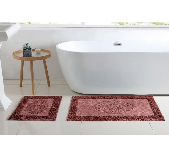Килимок Arya 60x100 - 60x50 2 Пр. Tiffany Бордовий