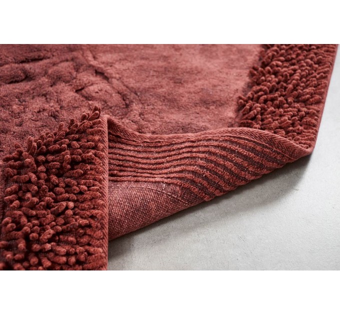 Килимок Arya 60x100 - 60x50 2 Пр. Tiffany Бордовий