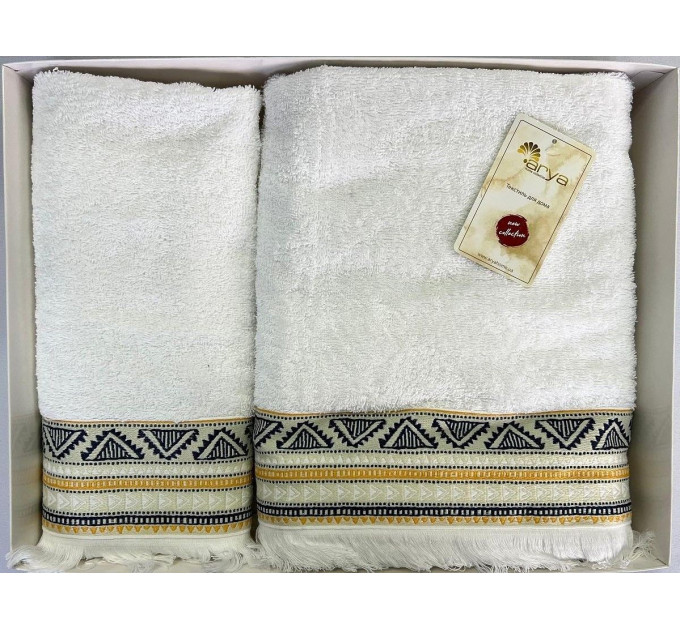 Набор Полотенец Arya Жаккард 50x90-70x140 Firuze