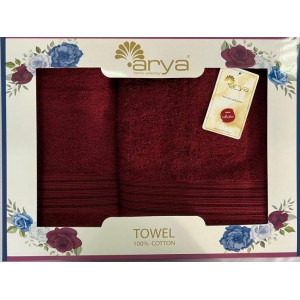 Набор Полотенец Arya Жаккард 50x90-70x140 Dophne