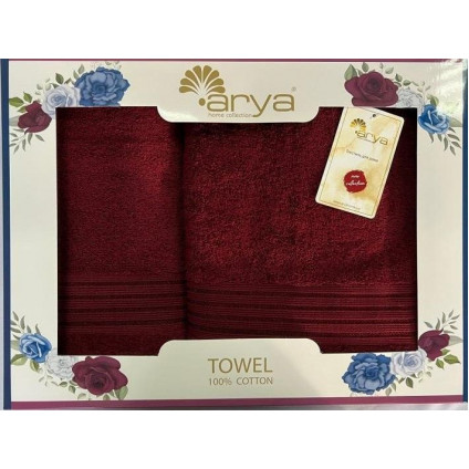 Набор Полотенец Arya Жаккард 50x90-70x140 Dophne