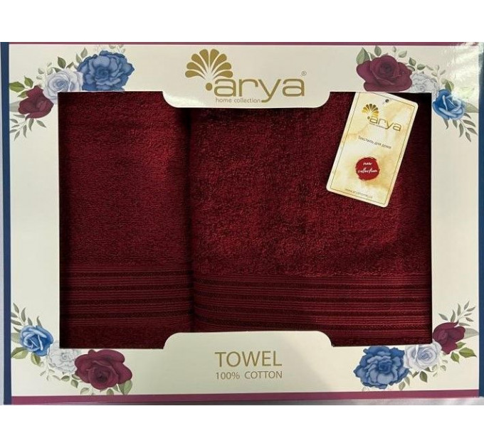 Набор Полотенец Arya Жаккард 50x90-70x140 Dophne