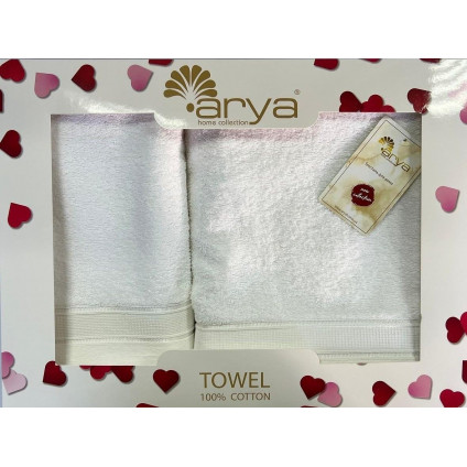 Набор Полотенец Arya Жаккард 50x90-70x140 Elena