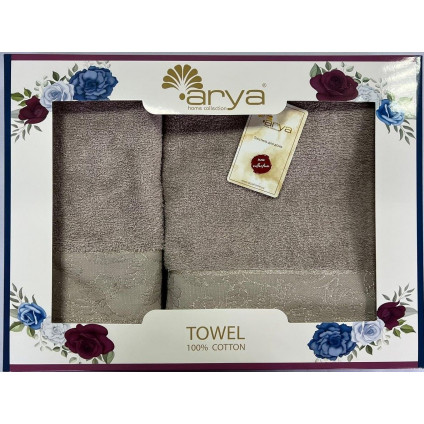 Набор Полотенец Arya Жаккард 50x90-70x140 Sena