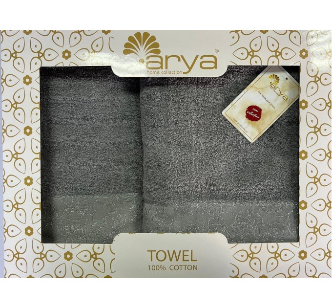 Набор Полотенец Arya Жаккард 50x90-70x140 Sena