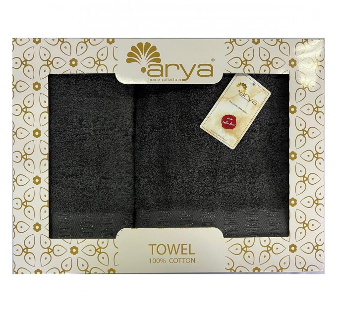 Набор Полотенец Arya Жаккард 50x90-70x140 Sophia