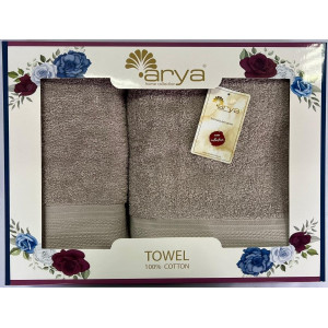 Набор Полотенец Arya Жаккард 50x90-70x140 Touch