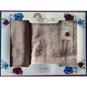 Набор Полотенец Arya Жаккард 50x90-70x140 Touch