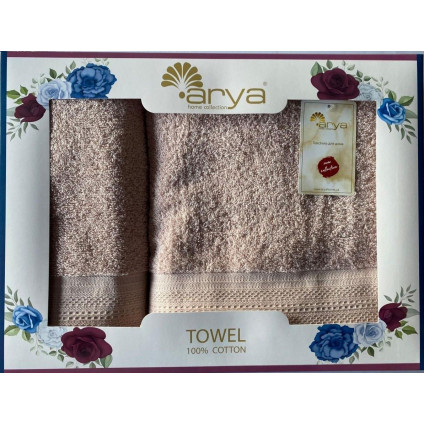 Набор Полотенец Arya Жаккард 50x90-70x140 Touch