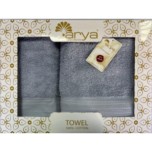 Набор Полотенец Arya Жаккард 50x90-70x140 Touch