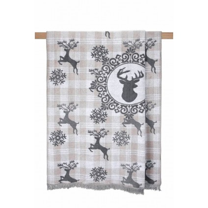 Плед Arya Хлопок 150x200 Deer