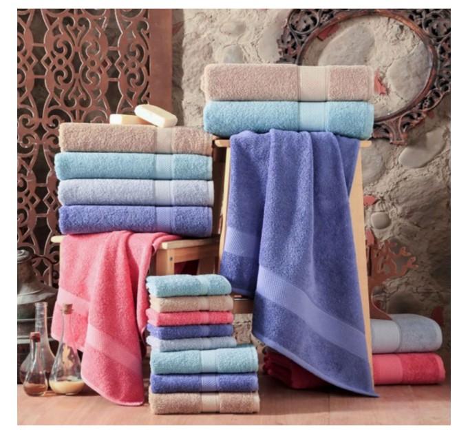 Полотенце Arya Однотонний 100x150 Miranda Soft