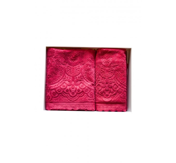Набор Полотенец Arya Жаккард Бархат 50x90-70x140 Sabino