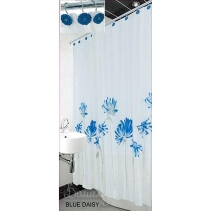 Штор для ванны Arya 180x180 Blue Daisy